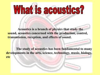 Acoustics Definition Music: The Interplay of Sound and Emotions